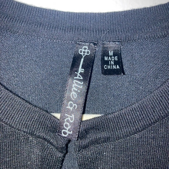Allie and Rob Black Cardigan size M - Picture 5 of 7